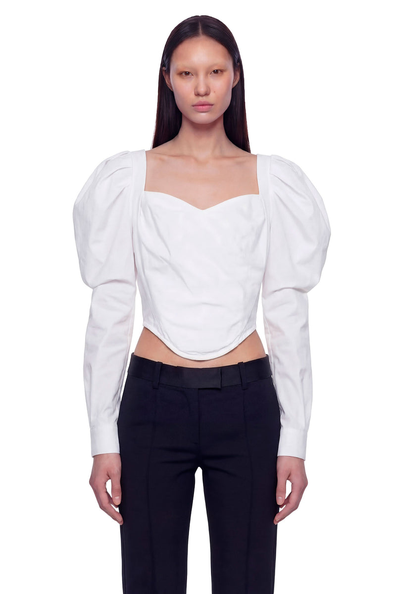 VIVIENNE WESTWOOD LS Sunday Corset Top woman