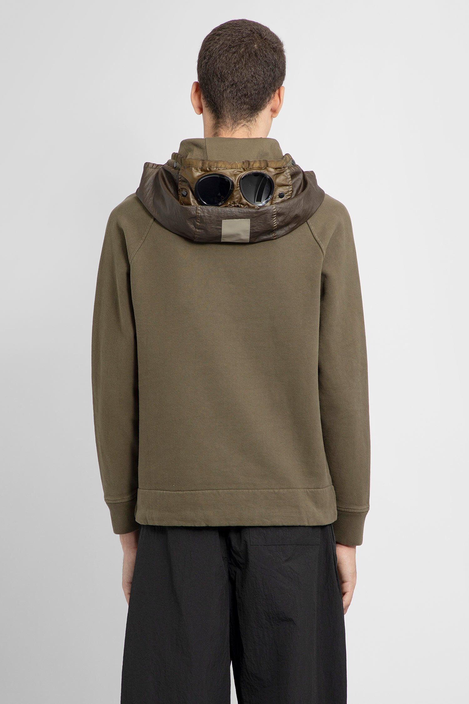 Cp company olive hoodie new arrivals