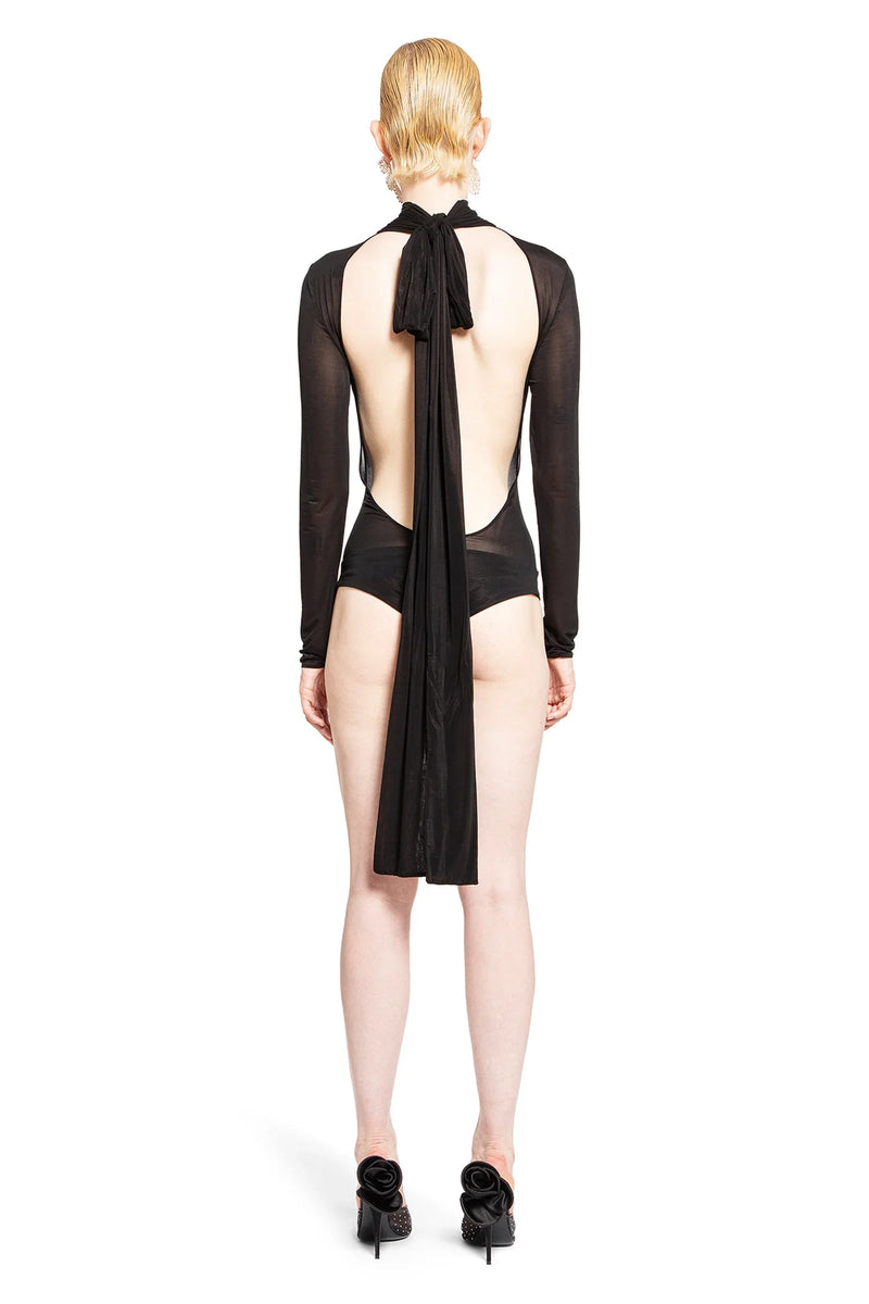 MAGDA BUTRYM WOMAN BLACK BODYSUITS - Antonioli.eu