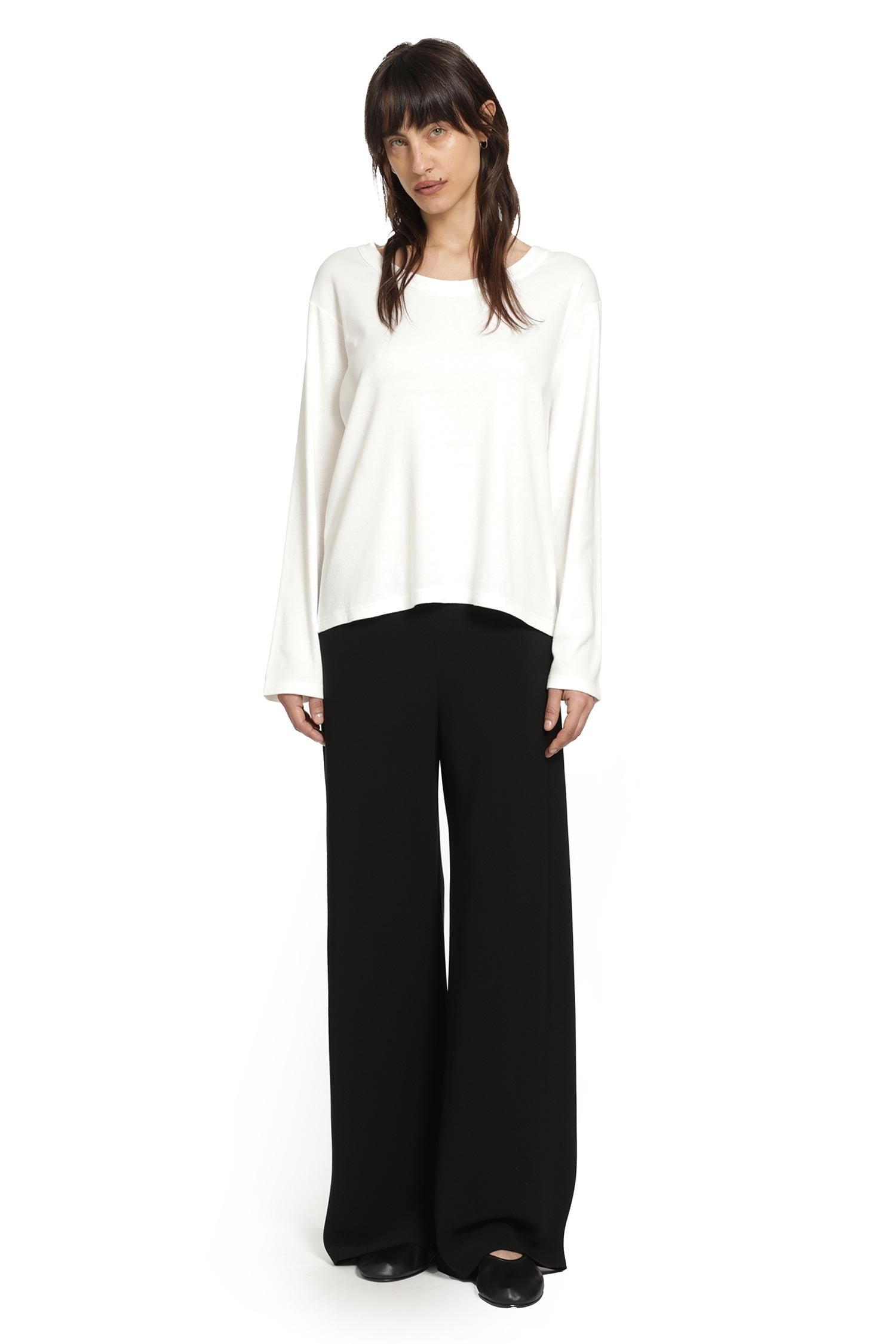 THE ROW Gala Wide Leg Trousers woman