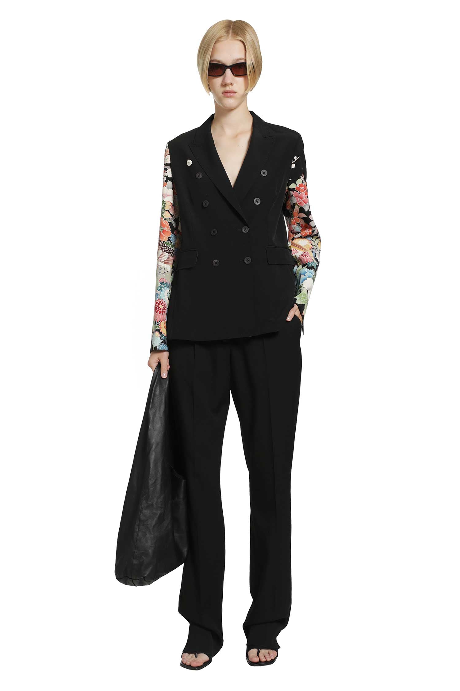 IBRIGU Traditional Kimono Blazer woman