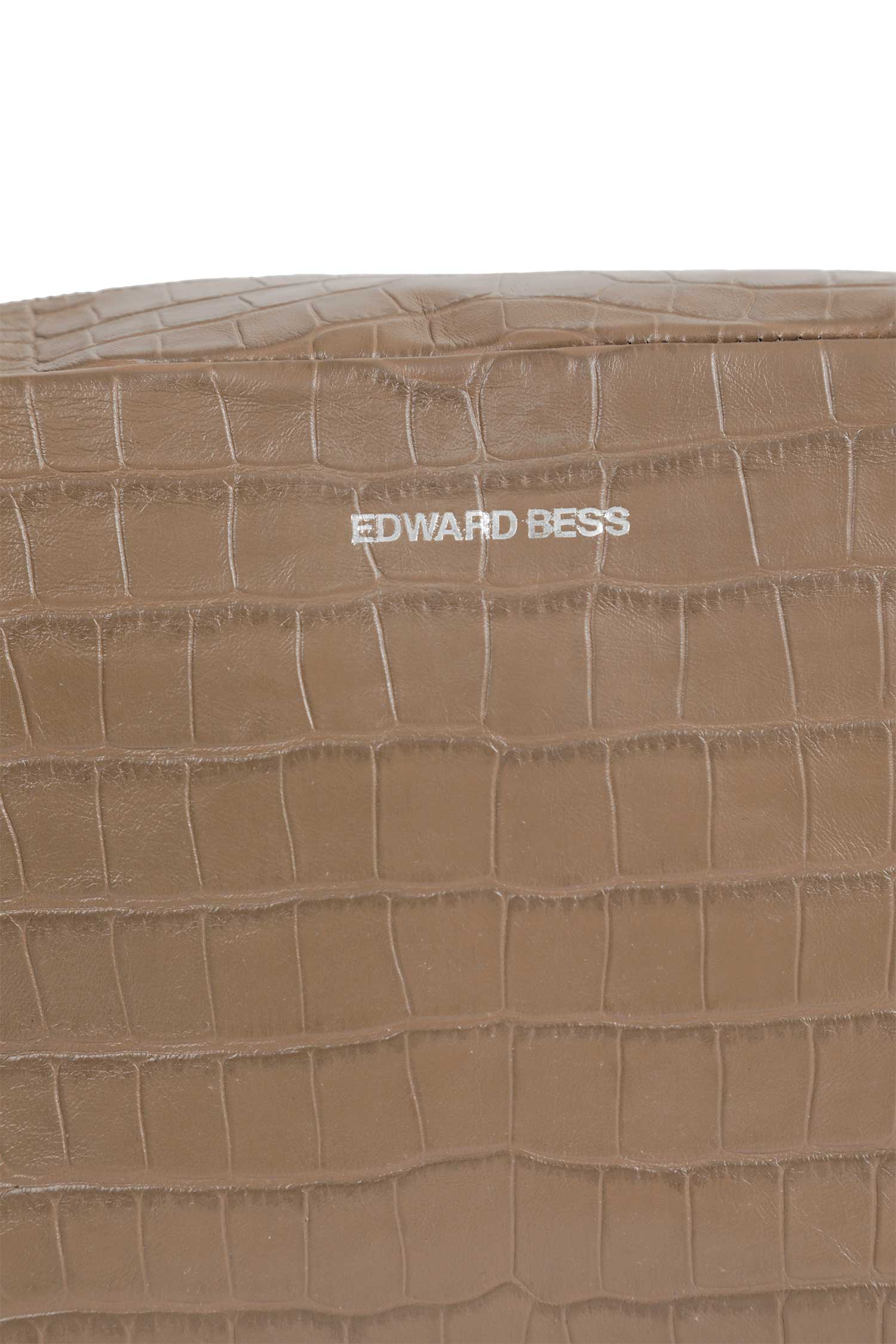EDWARD BESS Sahara Crocodile-effect leather Vanity Bag unisex
