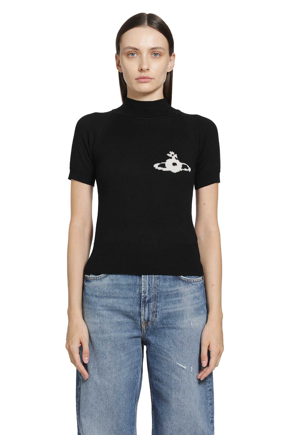 VIVIENNE WESTWOOD Bea Turtleneck Top woman