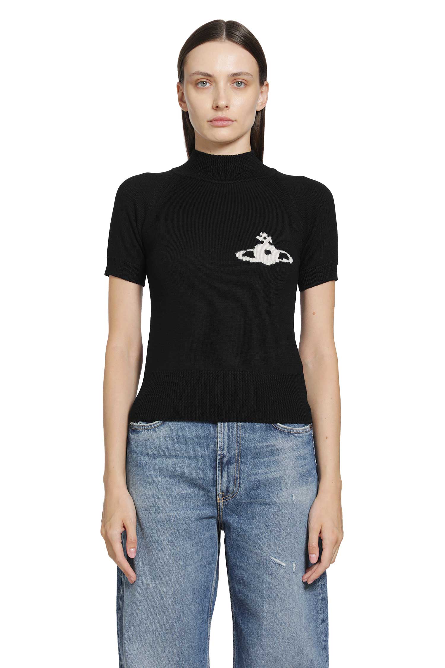 VIVIENNE WESTWOOD Bea Turtleneck Top woman
