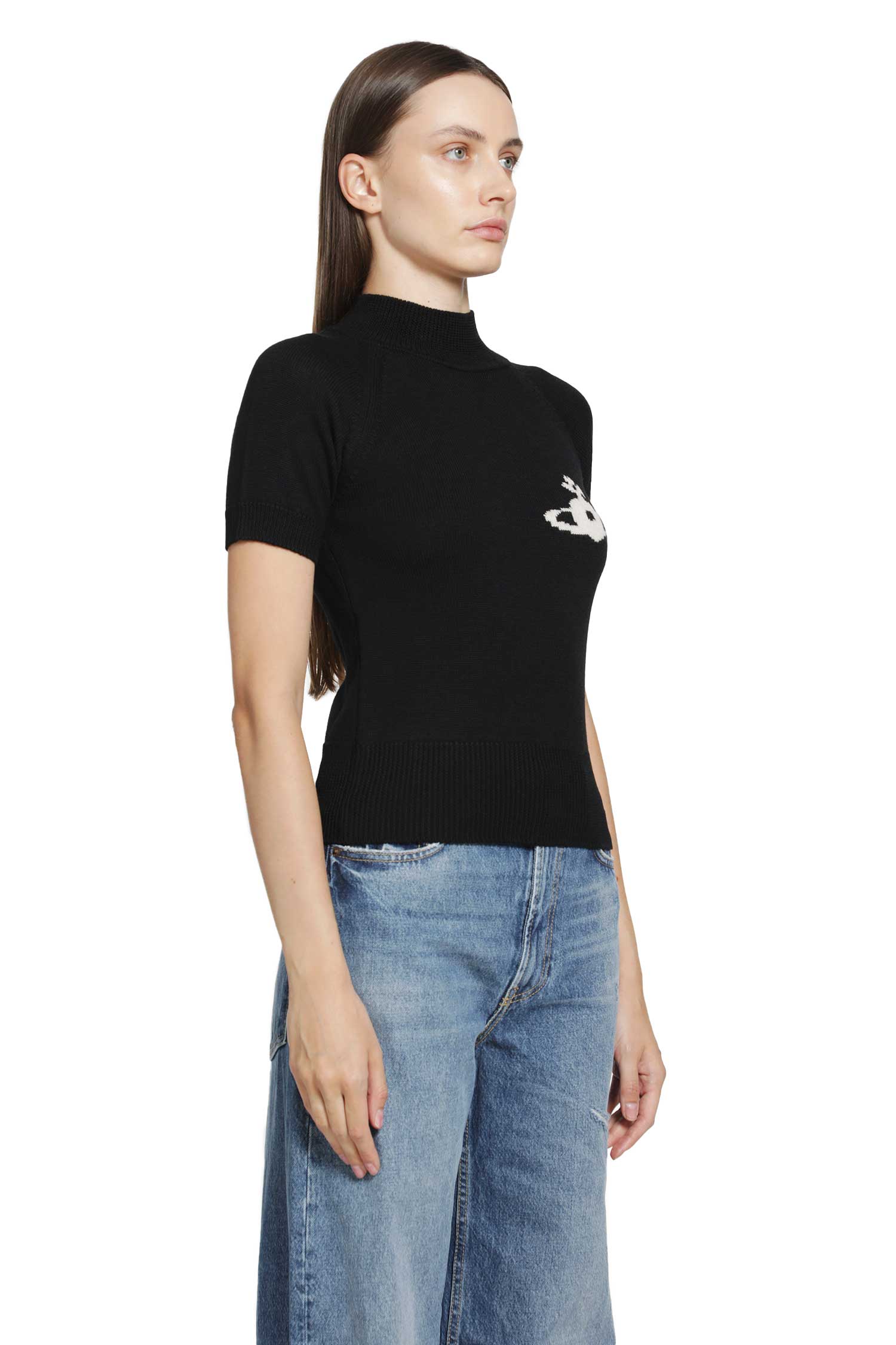 VIVIENNE WESTWOOD Bea Turtleneck Top woman