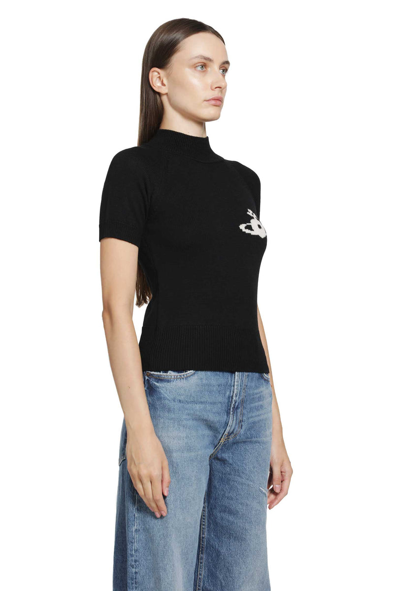 VIVIENNE WESTWOOD Bea Turtleneck Top woman