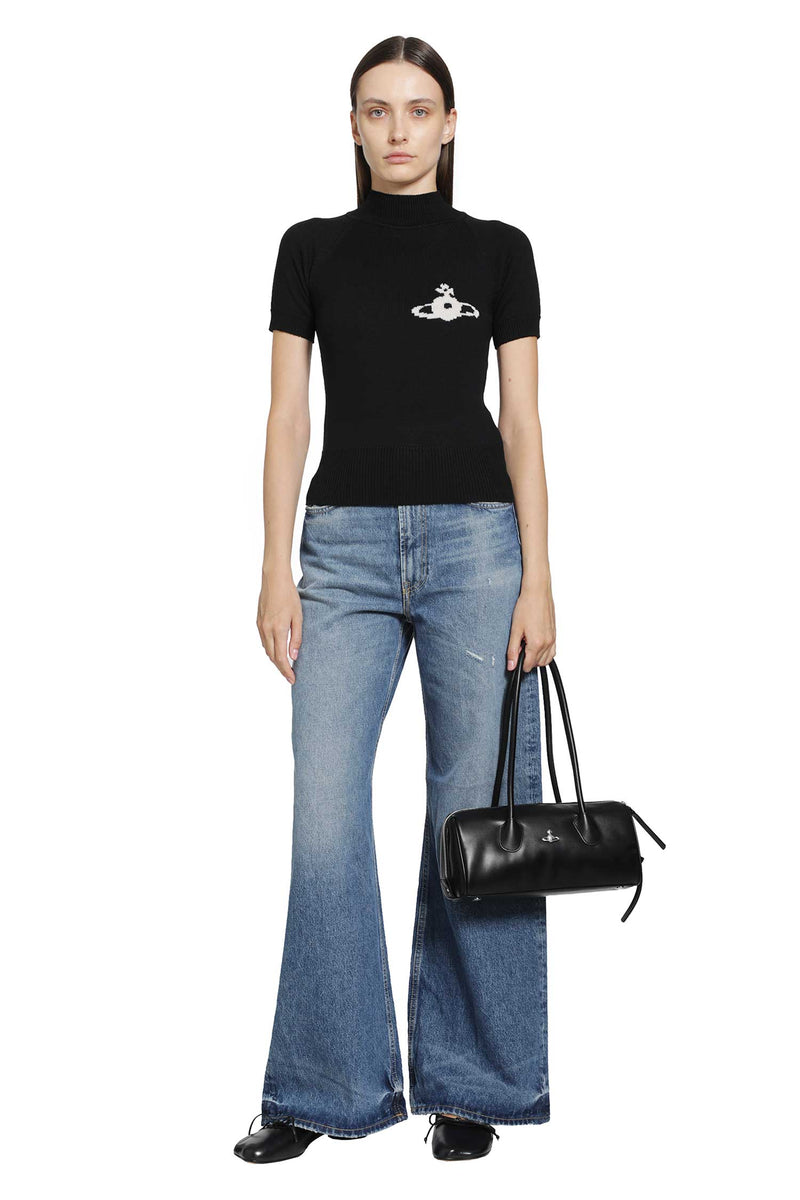 VIVIENNE WESTWOOD Bea Turtleneck Top woman