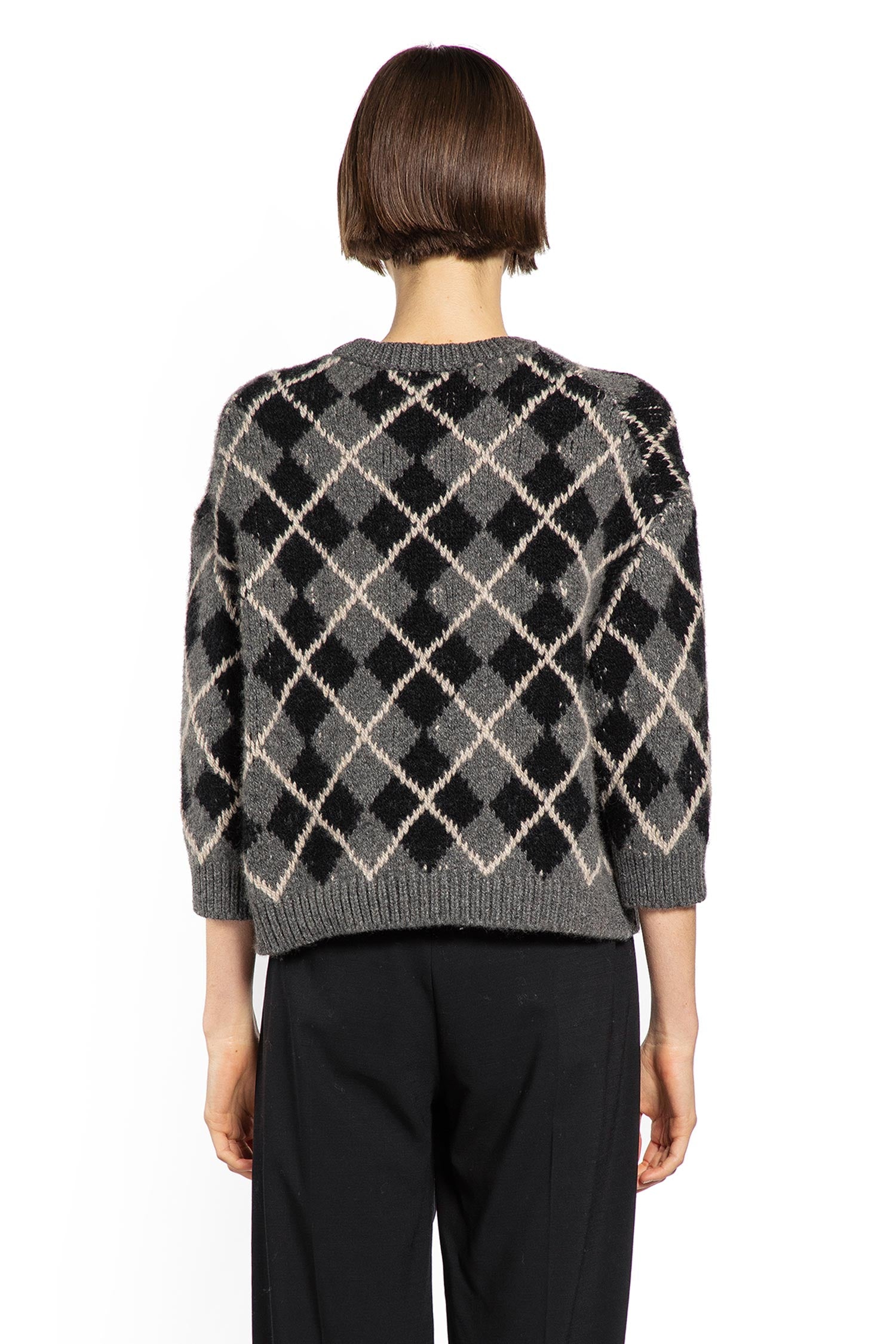 KHAITE WOMAN GREY KNITWEAR