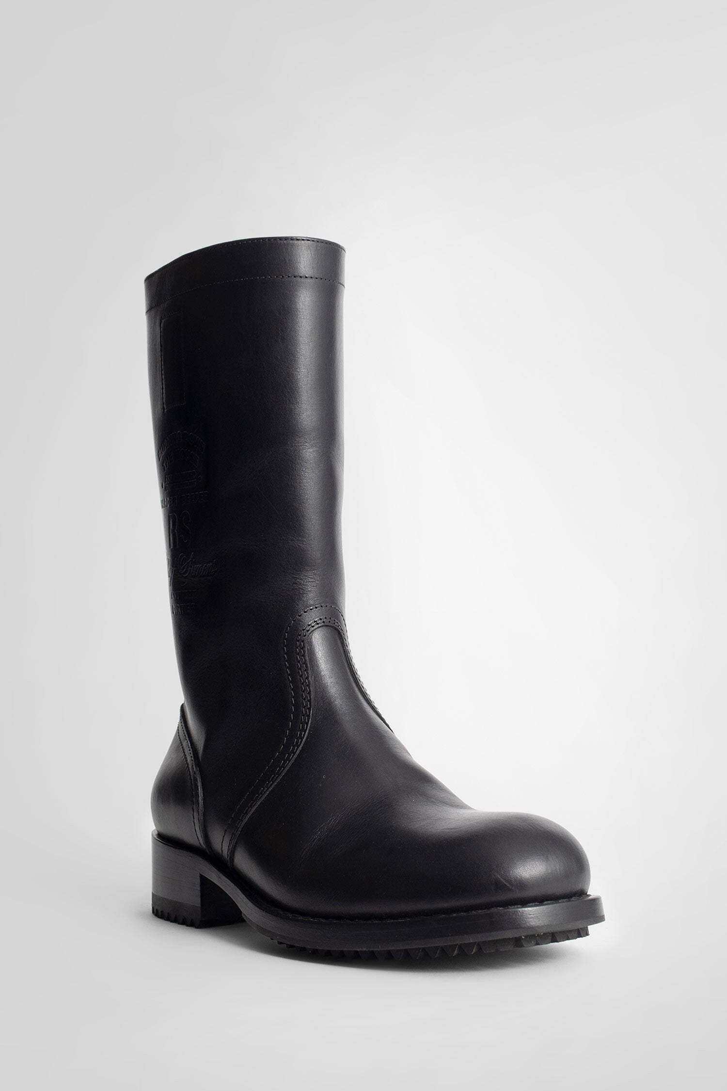 RAF SIMONS MAN BLACK BOOTS