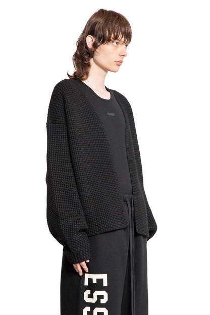 FEAR OF GOD MAN BLACK KNITWEAR