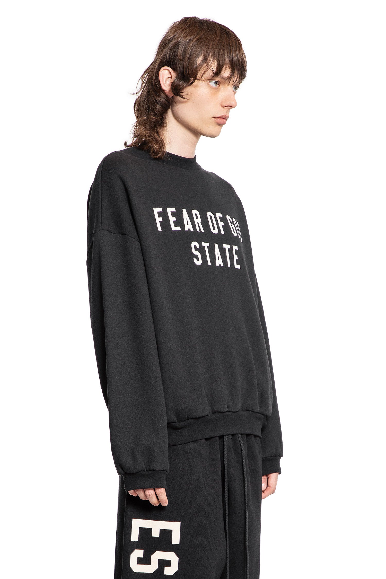 FEAR OF GOD MAN BLACK SWEATSHIRTS