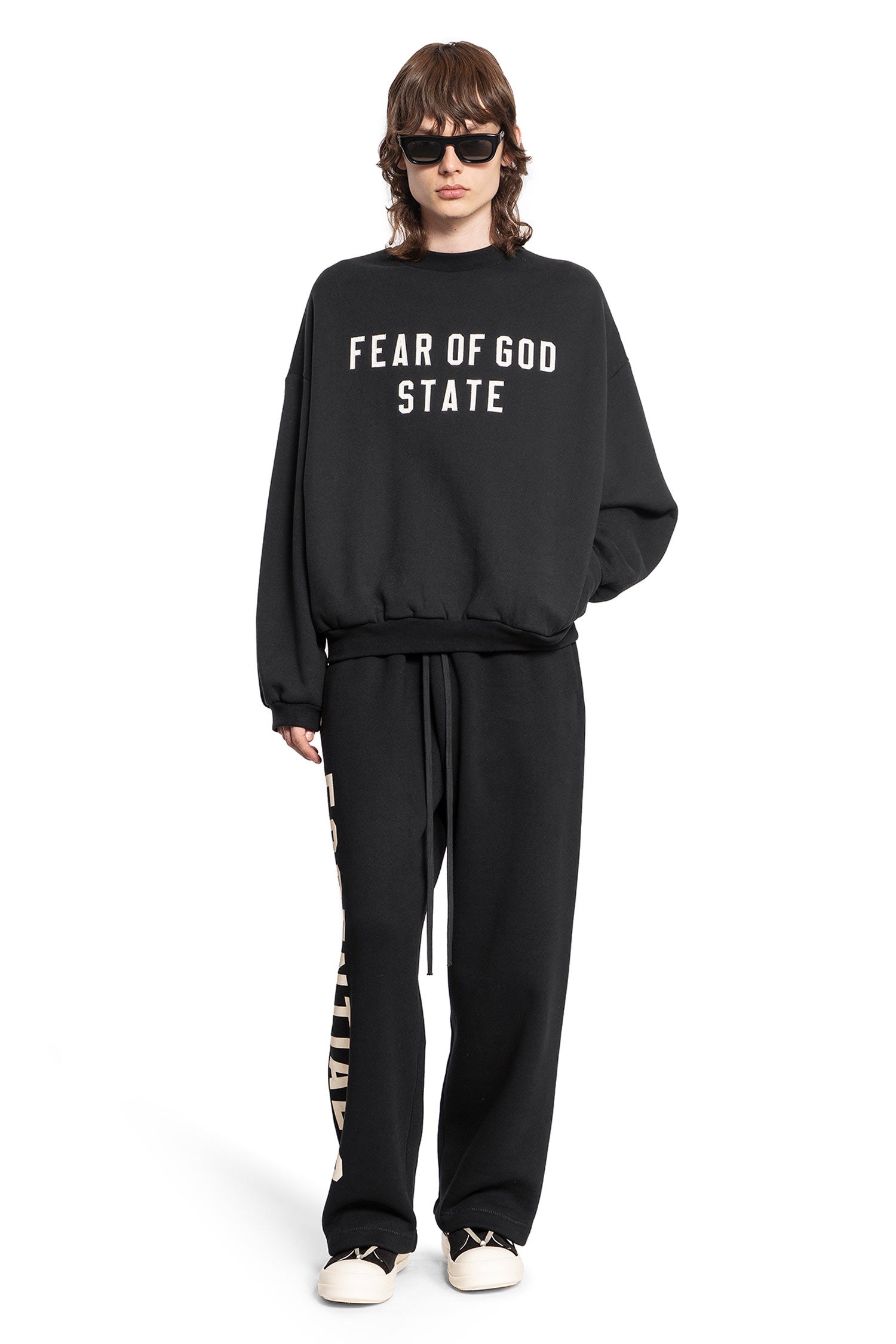 FEAR OF GOD MAN BLACK SWEATSHIRTS