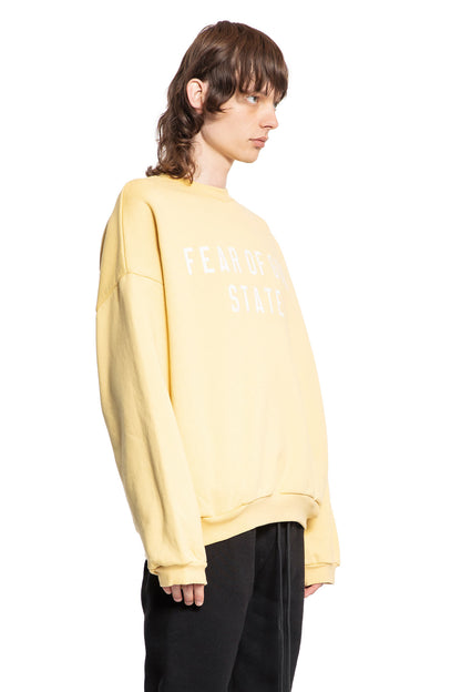 FEAR OF GOD MAN YELLOW SWEATSHIRTS