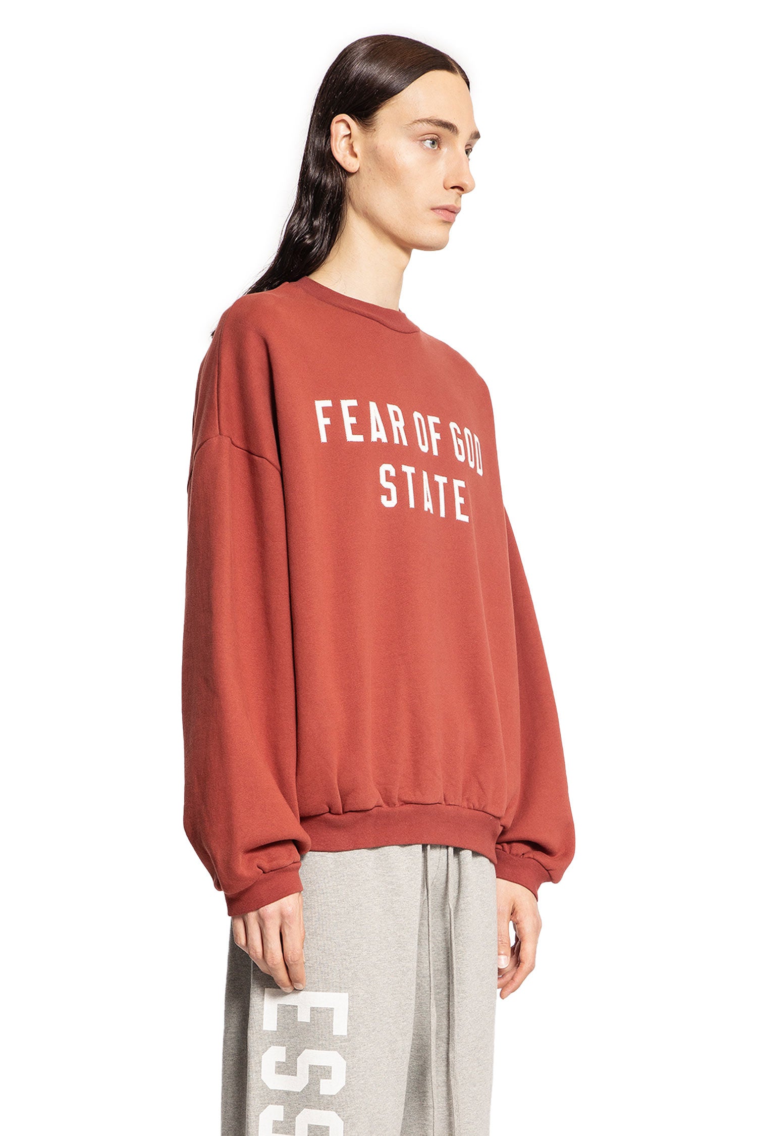 FEAR OF GOD MAN RED SWEATSHIRTS