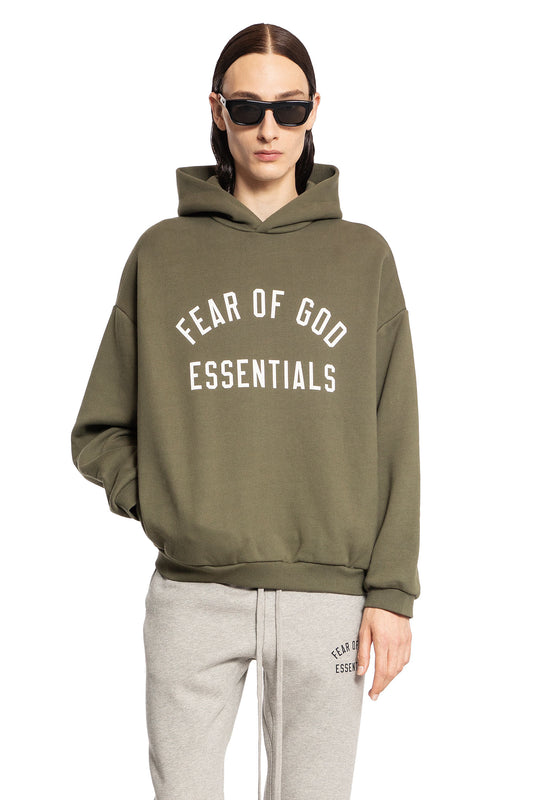 FEAR OF GOD MAN GREEN SWEATSHIRTS