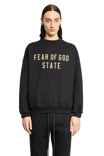 FEAR OF GOD MAN BLACK SWEATSHIRTS