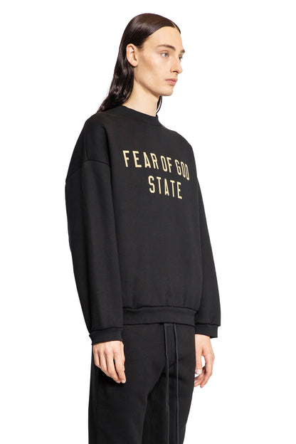 FEAR OF GOD MAN BLACK SWEATSHIRTS