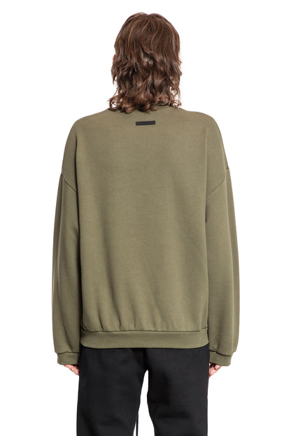 FEAR OF GOD MAN GREEN SWEATSHIRTS