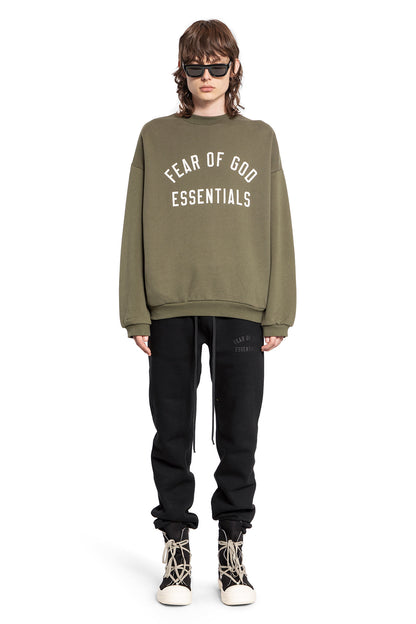 FEAR OF GOD MAN GREEN SWEATSHIRTS