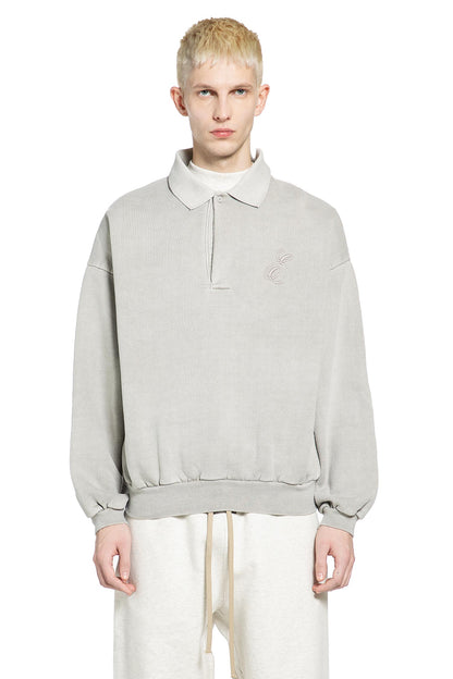 Embroidered Classic Polo Sweatshirt