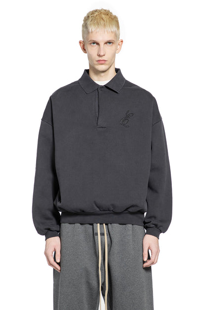 Embroidered Classic Polo Sweatshirt