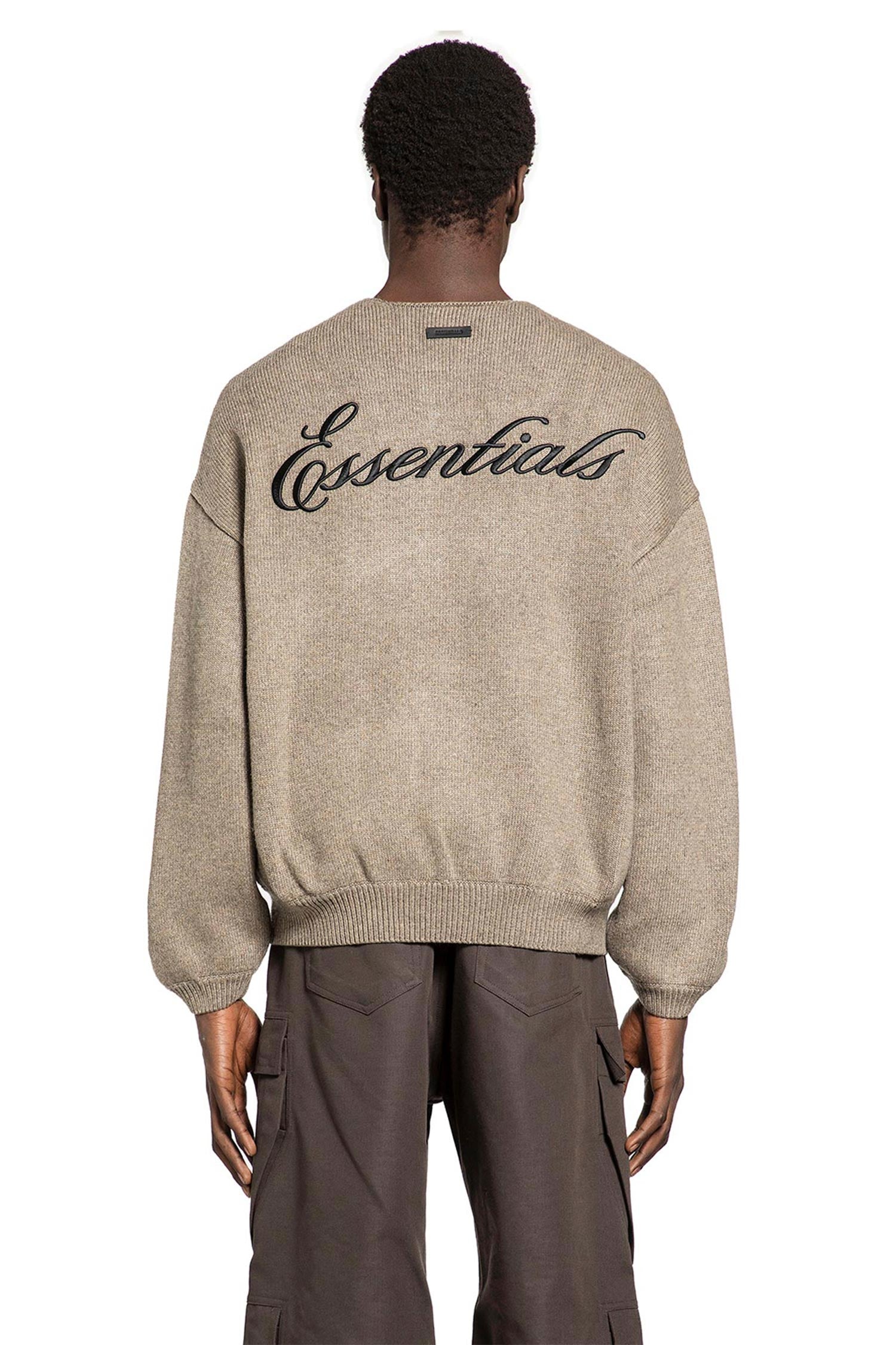 Waffle Crewneck Sweater