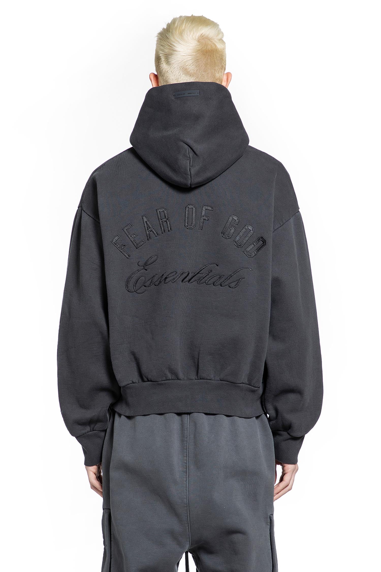 Embroidered Classic Zip-Up Hoodie