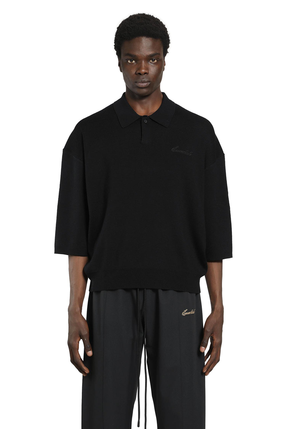 FEAR OF GOD Signature 3/4 Sleeve 90s Knit Polo man