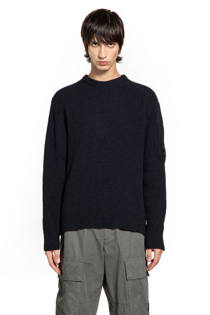 C.P. COMPANY MAN BLACK KNITWEAR