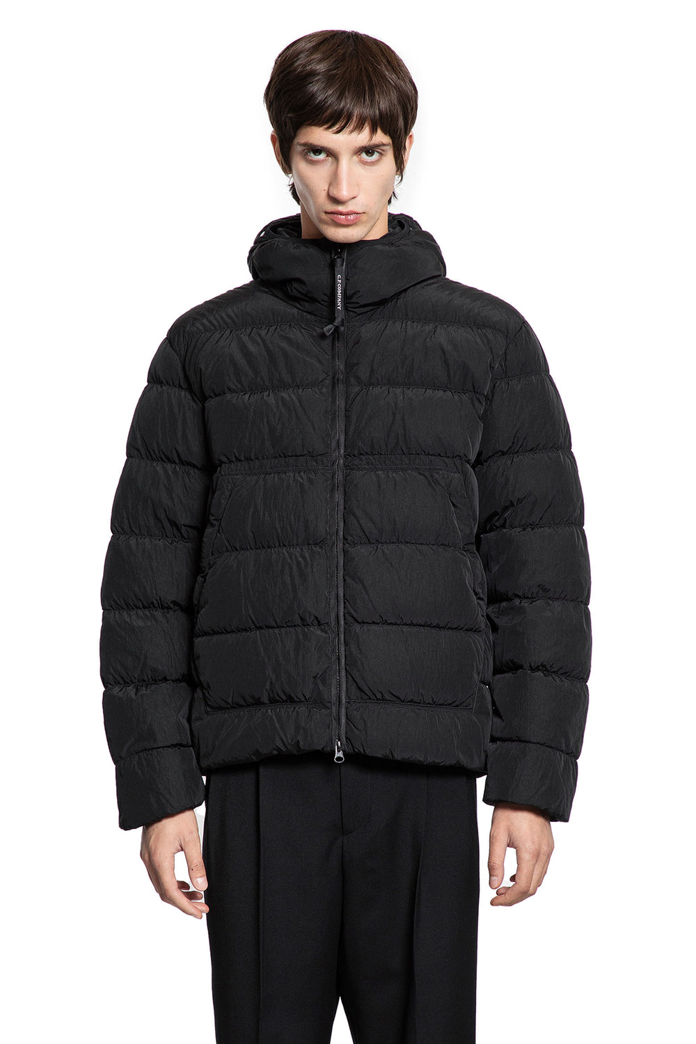 Chrome-R Hooded Down jacket