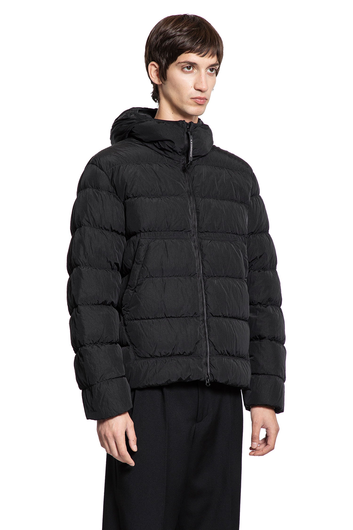 Chrome-R Hooded Down jacket