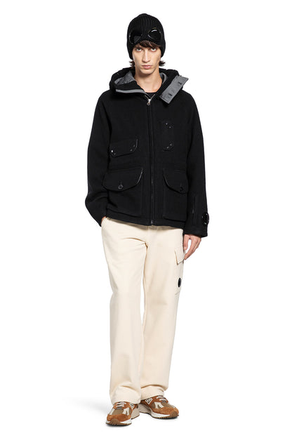 C.P. COMPANY MAN BLACK JACKETS