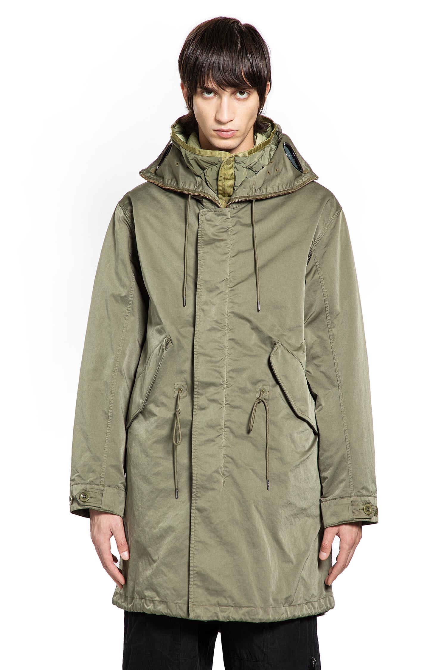C.P. COMPANY MAN GREEN JACKETS