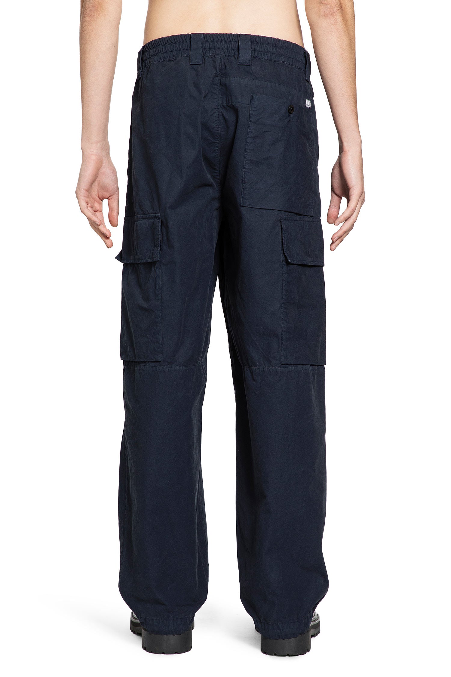 C.P. COMPANY MAN BLACK TROUSERS