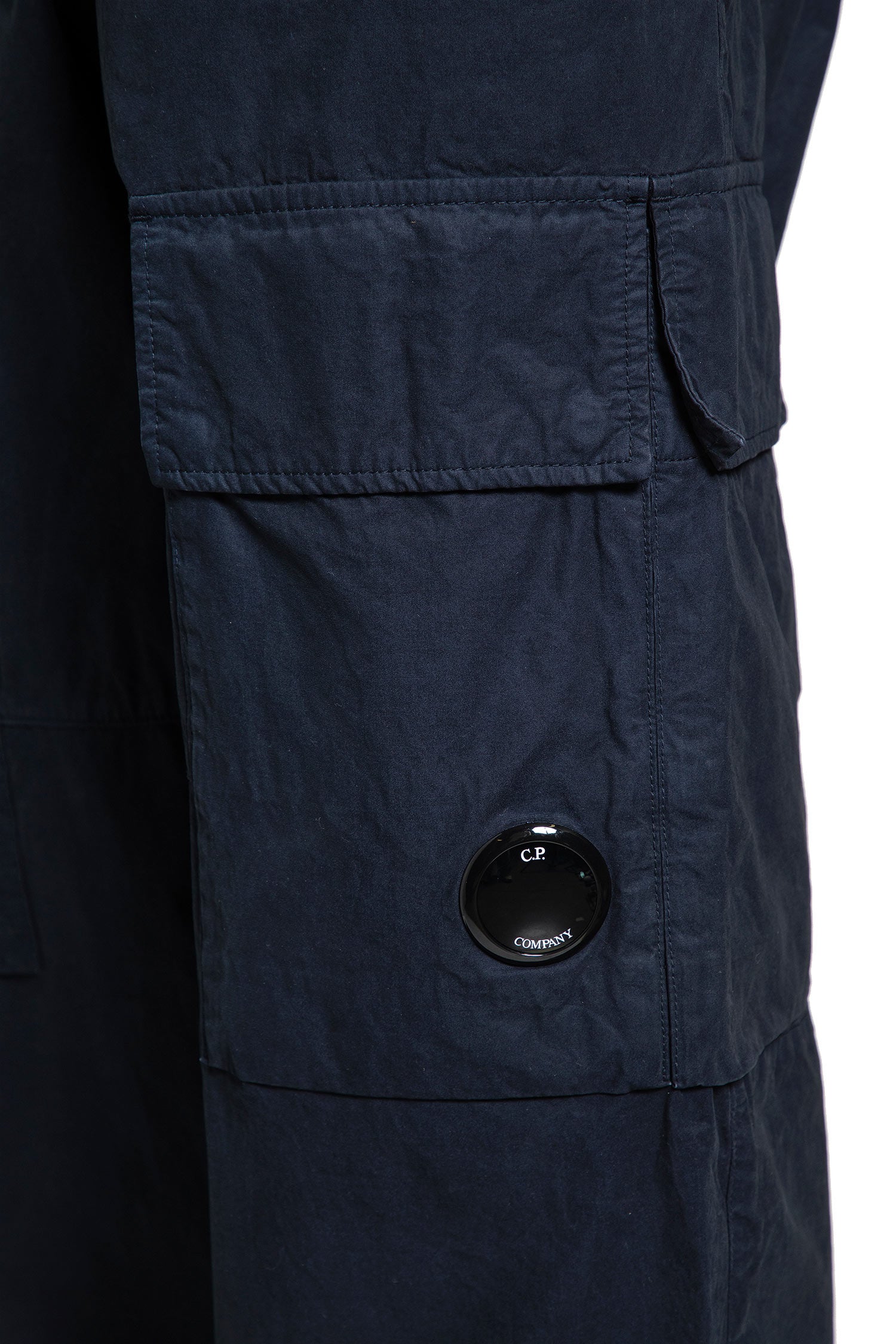 C.P. COMPANY MAN BLACK TROUSERS