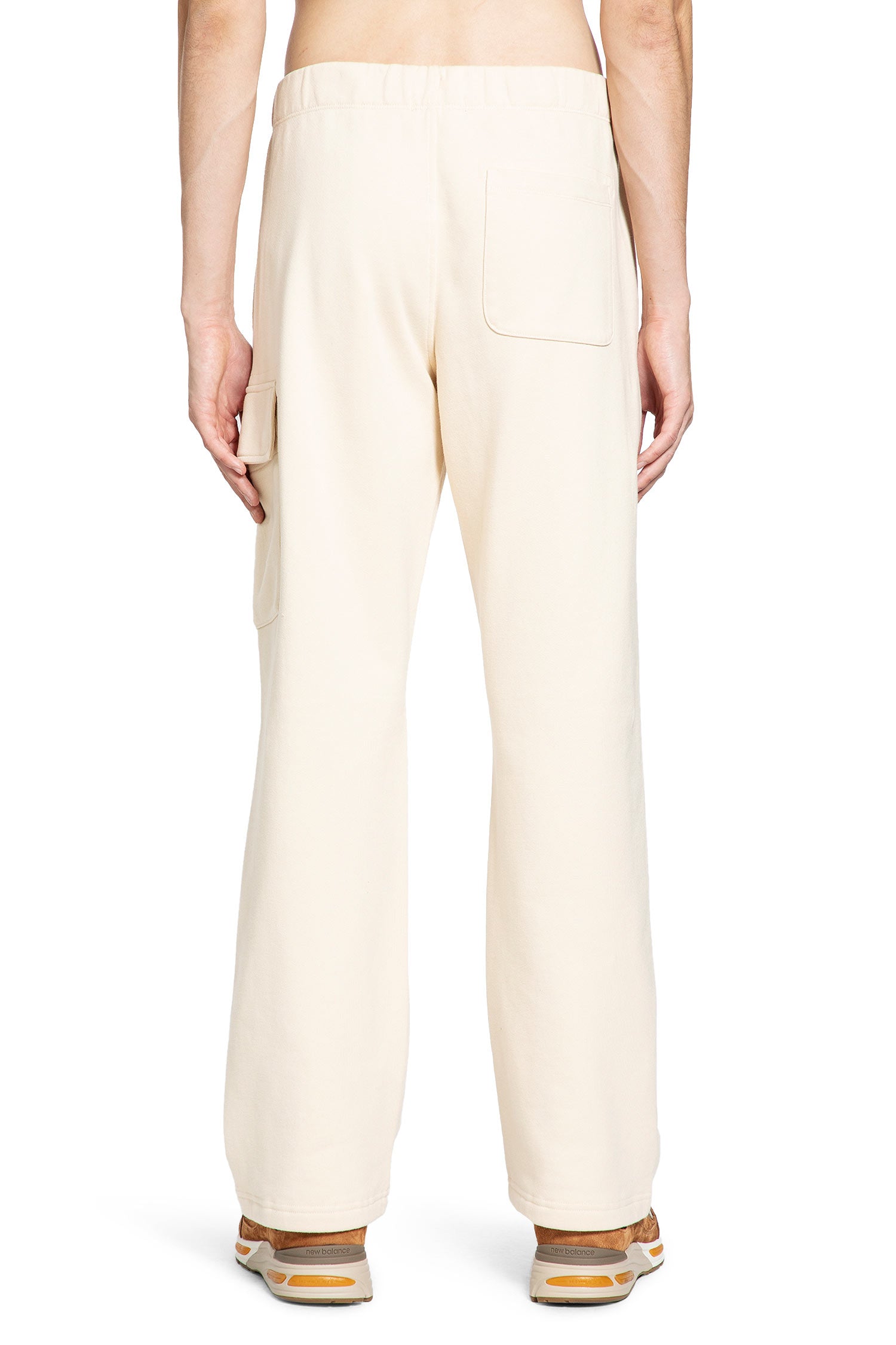 Diagonal Raised Fleece Cargo Lens Sweatpants