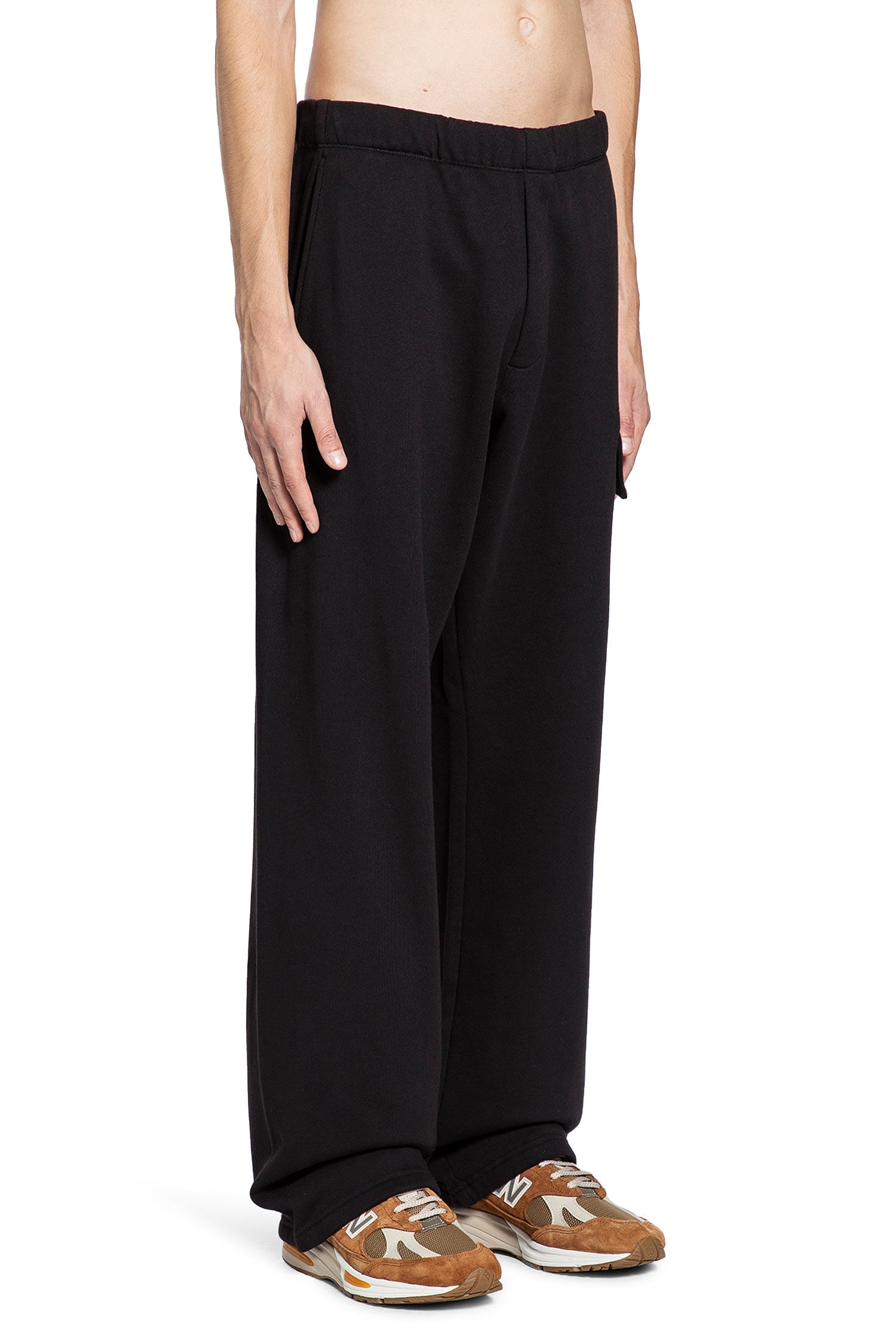Diagonal Cargo Fleece Lens Sweatpants