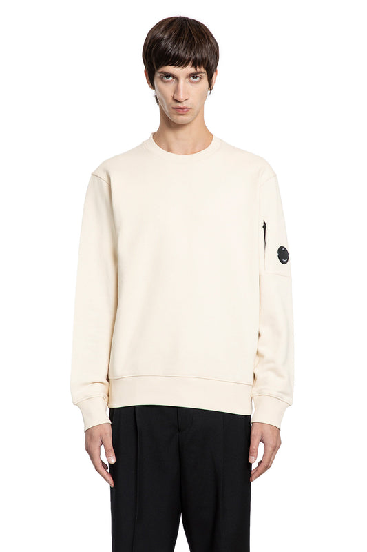 Diagonal Raised Fleece Lens Sweatshirt