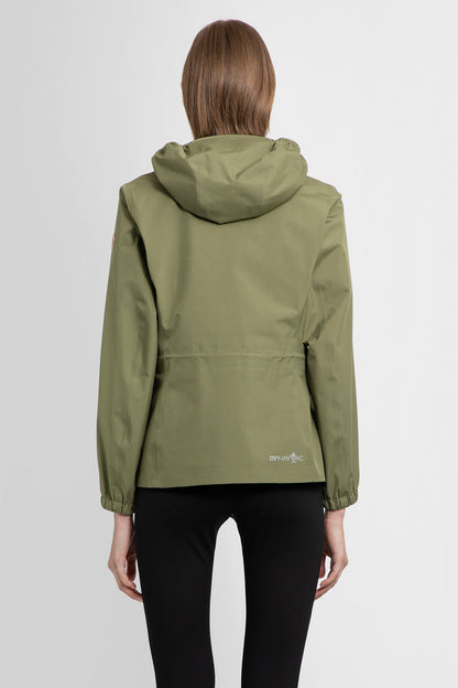 MONCLER GRENOBLE WOMAN GREEN JACKETS