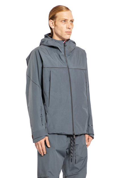 MONCLER GRENOBLE MAN GREY JACKETS