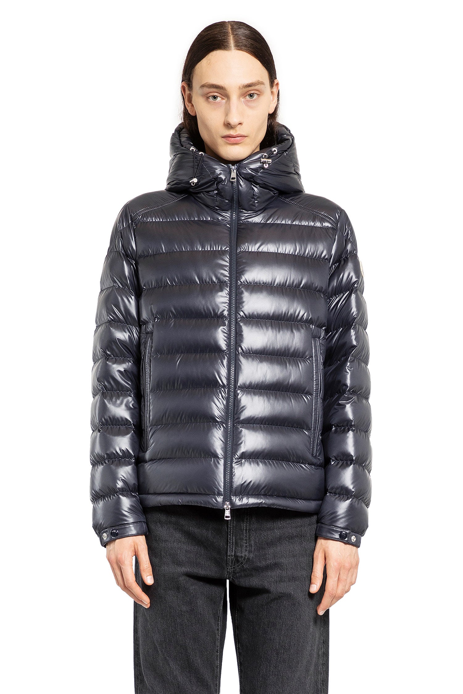 MONCLER MAN BLUE JACKETS