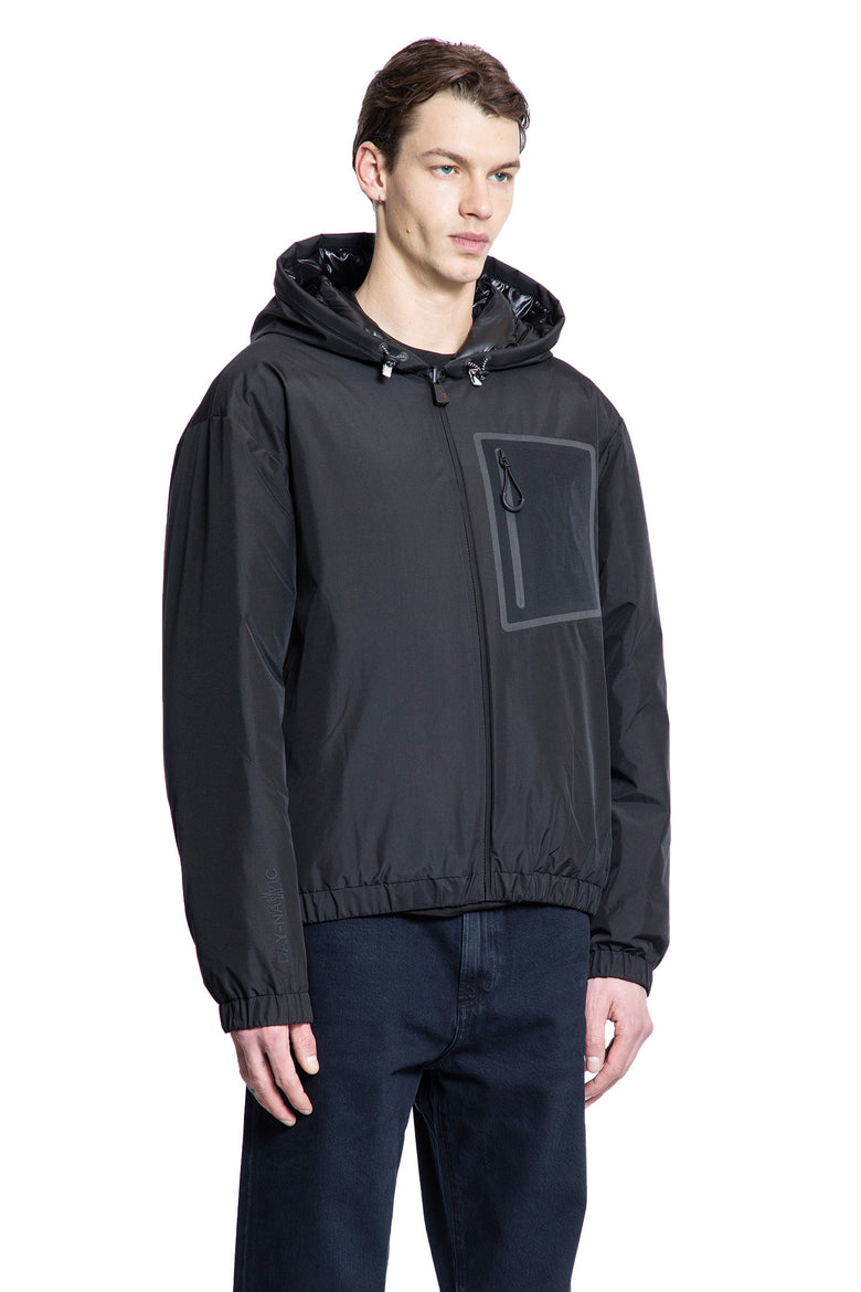 MONCLER GRENOBLE MAN BLACK JACKETS