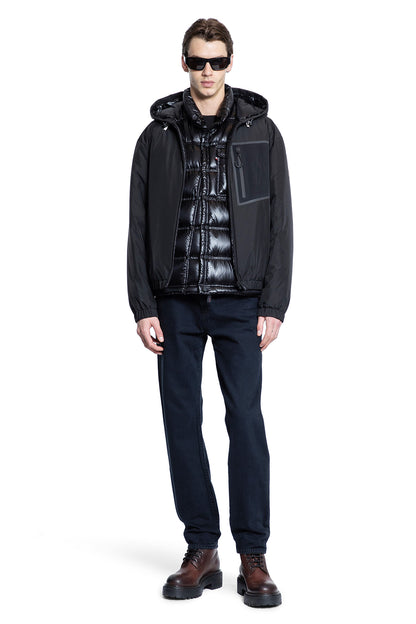 MONCLER GRENOBLE MAN BLACK JACKETS