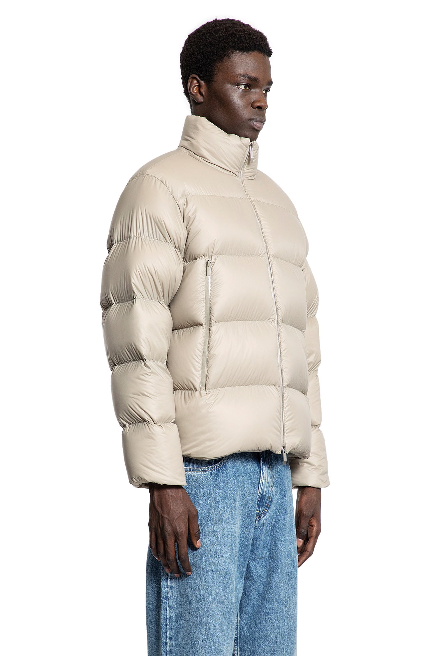 MONCLER MAN BEIGE JACKETS