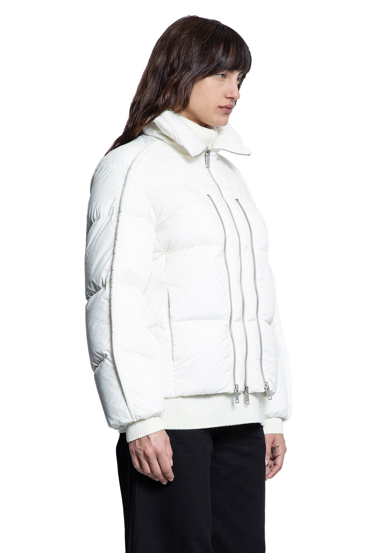 MONCLER GENIUS WOMAN WHITE JACKETS