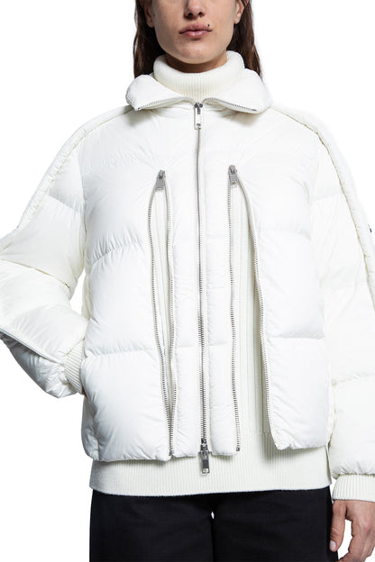 MONCLER GENIUS WOMAN WHITE JACKETS