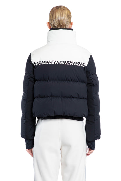 MONCLER GRENOBLE WOMAN BLACK&WHITE JACKETS