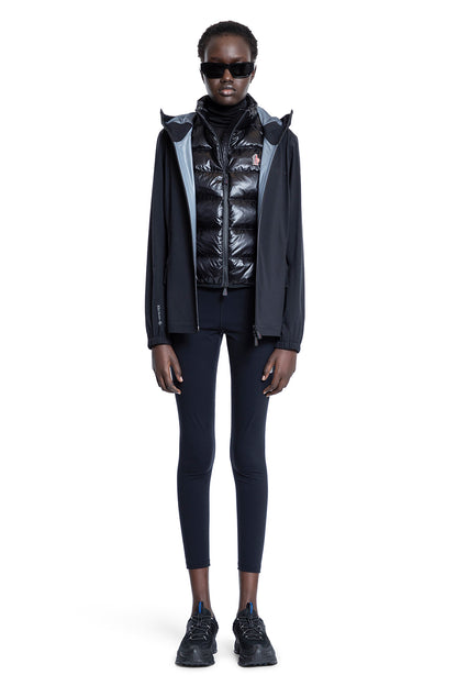 MONCLER GRENOBLE WOMAN BLACK JACKETS