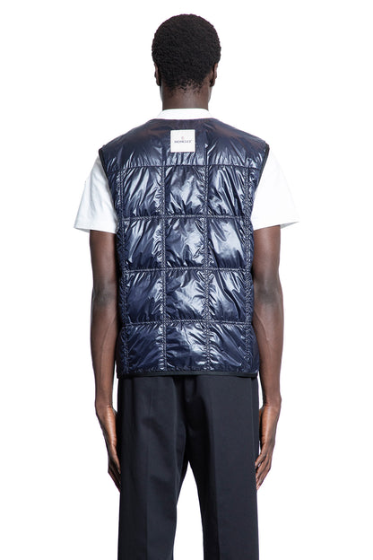 MONCLER GENIUS MAN BLUE VESTS