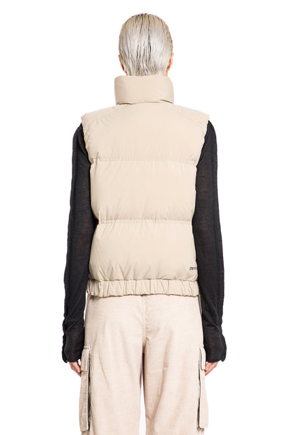 MONCLER GRENOBLE WOMAN BEIGE VESTS